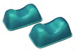 SU-07 PODKŁADKI ŻELOWE POD PIĘTY EL130 wykonane z żelu silikonowego w poszyciu z antystatycznej folii poliuretanowej. Wymiary: 500 mm x 225 mm x 10 mm.