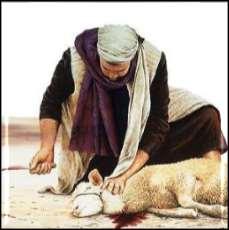 4:32) Kładł ręce na zwierzęciu i wyznawał swoje grzechy (w.