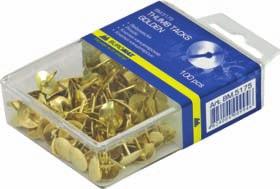 Pinezki Złote 5175 - BUROMAX 5175 BUROMAX Push Pins, Golden