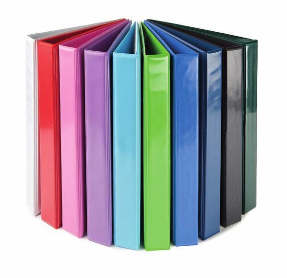 ARCHIWIZACJA DOKUMENTÓW / FILING AND STORAGE Segregator A4 Panorama - FOCUS FOCUS Panorama Binder, A4 posiada kieszeń przednią i kieszonkę na etykietę grzbietową okucie 4R, 4D, 4Q lub 2R, 2D included