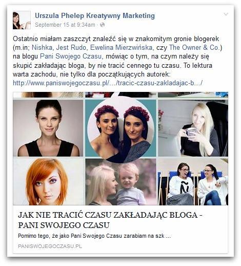 Jeśli napisałeś post gościnny u kogoś na blogu, czy został przeprowadzony z tobą wywiad w takich mediach, jak: telewizja, YouTube, radio, podcast,