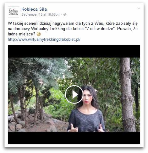 video, niż w post lub nawet, w