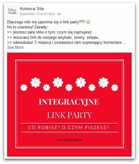 innych stron link party może być związane z jakimś określonym