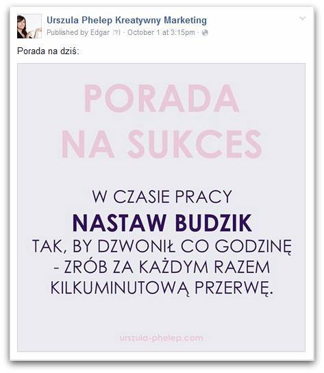 fan-page, ale przede wszystkim, na
