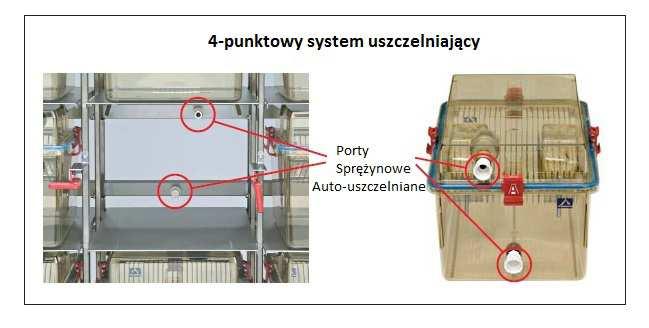 regału, a także po jej usunięciu.