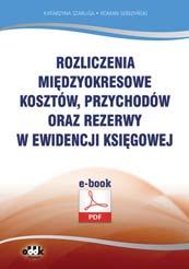 640 str. B5 cena 220,00 zł symbol RFK760 Rafał Sobczyk Agnieszka Regulska Rzeczowe aktywa trwałe.