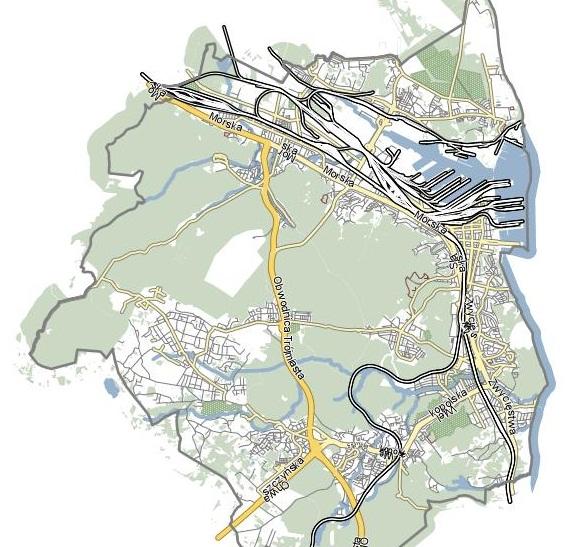 Pod panelem właściwości zamieszczona jest mapa