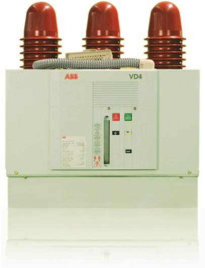 Wyłącznik VD4 stacjonarny (36 kv) Wyłącznik VD4 36 Normy IEC 62271-100 Napięcie znamionowe Ur [kv] 36 Znamionowe napięcie izolacji Us [kv] 36 Napięcie wytrzymywane 50 Hz Ud (1 min) [kv] 70 Napięcie