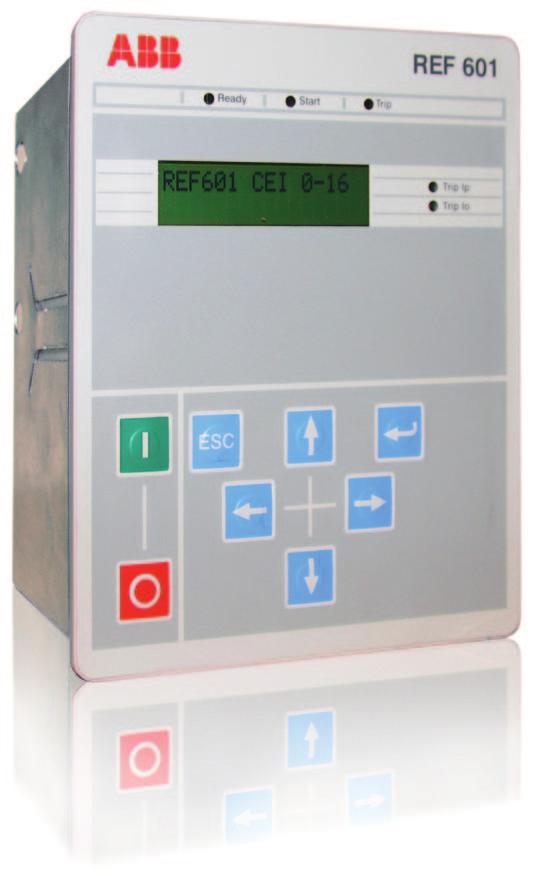 3. Charakterystyka produktu Urządzenie ochronne REF 601 Na zamówienie dostępne jest urządzenie ochronne zabezpieczające instalacje z poziomu rozdzielnicy REF 601.