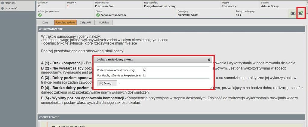 Etap 2. Rozmowa oceniająca 1.