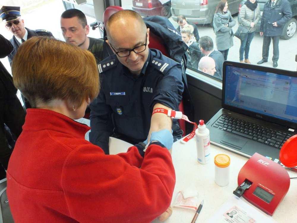 Zbiórkę zorganizowano wspólnie z opolską Strażą Pożarną oraz Klubem Honorowych Dawców Krwi Polskiego