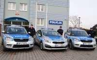 Nowe radiowozy w powiecie oleskim Trzy nowe radiowozy trafiły do policjantów z powiatu oleskiego.