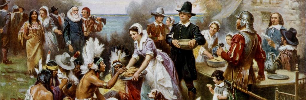 Uczta towarzysząca modłom trwała trzy dni, a głównym jej daniem były dzikie indyki. W 1863 roku prezydent Stanów Zjednoczonych Abraham Lincoln ogłosił Święto Dziękczynienia świętem narodowym.