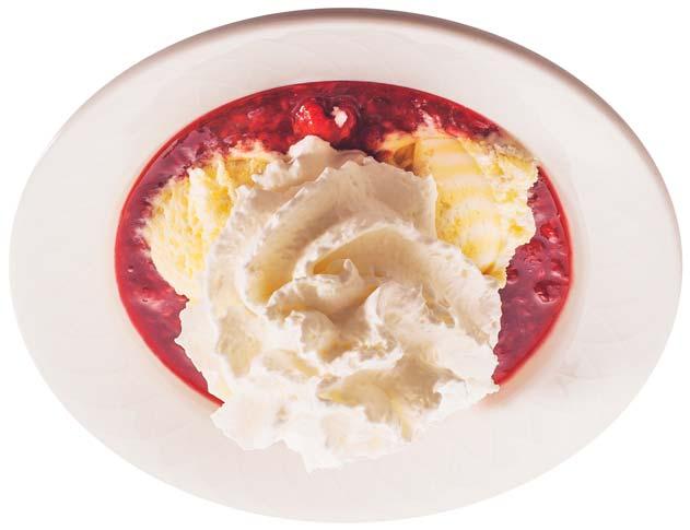 DESERY / DESSERTS Deser lodowy Wieniawa 18,- Wieniawa ice cream deserrt Krem czekoladowy
