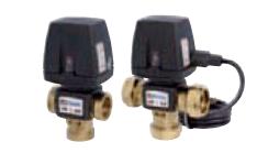 Rys. 3. Przykładowy schemat montażu termostatycznych zaworów regulacyjnych w układach przygotowania ciepłej wody użytkowej.