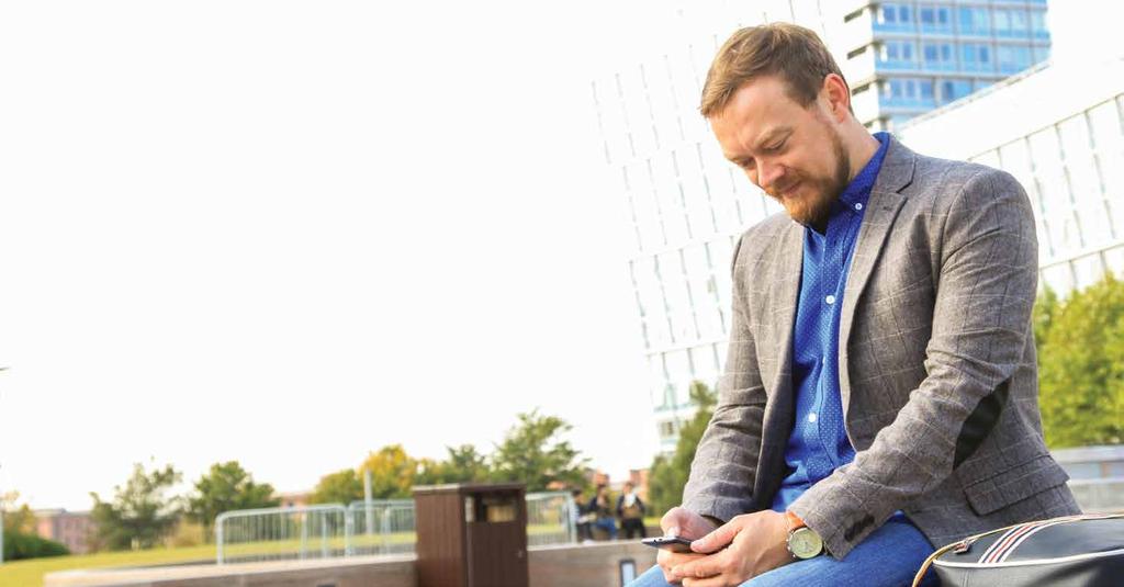 08 Informatyzacja stosowanie innowacji technicznych w celu poprawy jakości świadczeń zdrowotnych i opiekuńczych Jak technika pomaga Dave owi pozostawać zdrowym Życie Dave a Haslama zmieniło się, gdy