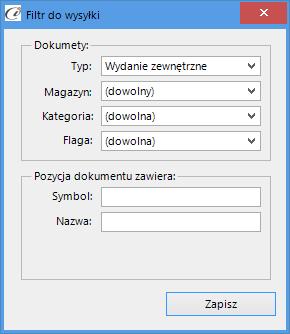 Wyświetlenie nastąpi na wciśnięciu odśwież. Mamy także możliwość ograniczania danych za pomocą filtrowania poszczególnych kolumn listy.