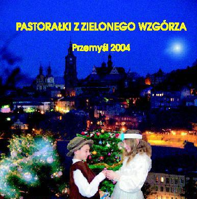 "Pastorałki zautorsta Zielonego Wzgórza" autorsta ykocó muzycznych zespołó zrealizoała minutoy zaiera iprogram przemyskiego solistó.