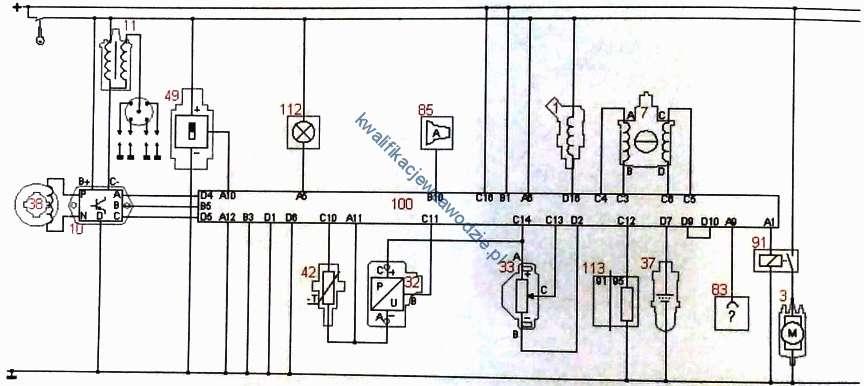 amplitudw-czaswych, tzn U pp = 20 V, f = 2,5 khz, w w = 50%? B. C. A. D. 12.