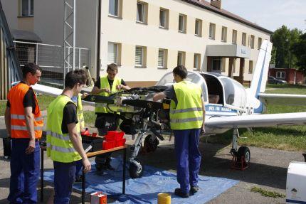 Cyilnego, jako ośrodka szkolenia lotniczego personelu technicznego Part 147.