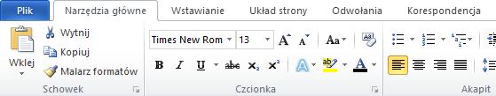 Otwieramy dokument i klikamy w miejscu w które ma być przeniesiony zaznaczony fragment 4.