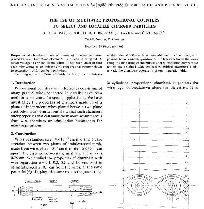 5/8/ MultiWire Proportioal Chamber (Charpak