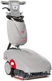 m a s z y n y c z y s z c z ą c e Vispa 35 B, Vispa 35 E, Vispa 35 BS Vispa 35 B kod: 102490 W standardzie szczotka PPL 0,6, bateria żelowa 12 V/65 Ah, wbudowany prostownik.