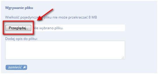 Zarządzanie plikami Niezbędnik pozwala na zamieszczanie i udostępnianie studentom materiałów dydaktycznych w postaci plików, a także linków do zasobów zewnętrznych.