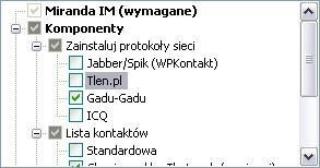 Przed przejściem dalej, upewnij się, że na serwerze Gadu-Gadu lub w pliku tekstowym masz wyeksportowaną bieżącą listę kontaktów.