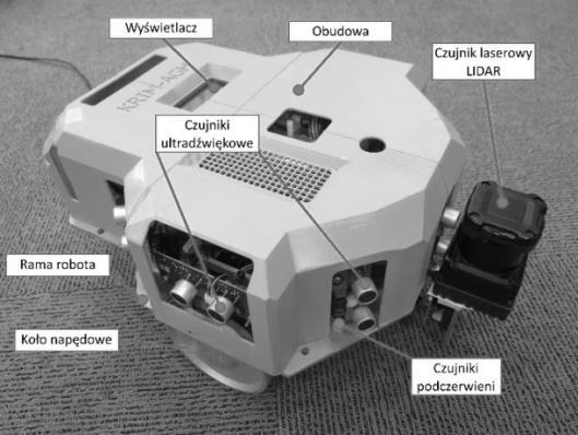 2-kołowym. W artykule oparto się na konstrukcji robota opisanego w [4].