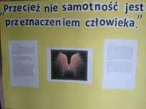 Spodławek NIE JESTEŚ SAM Jednym z zadań podjętych w szkole w ramach akcji Bezpieczna Szkoła