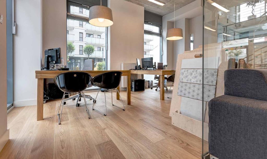 11 Decor Projekt Warszawa Jasne i przestronne pomieszczenie studia