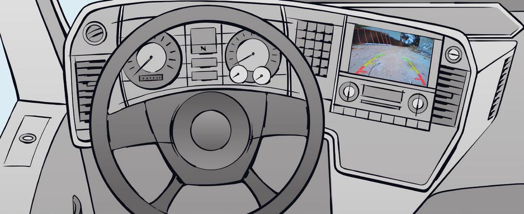 Szybkie podjeżdżanie pod rampy obsługa windy z kabiny kierowcy przez pilota radiowego Bär SmartControl Manewrowanie ciężarówką