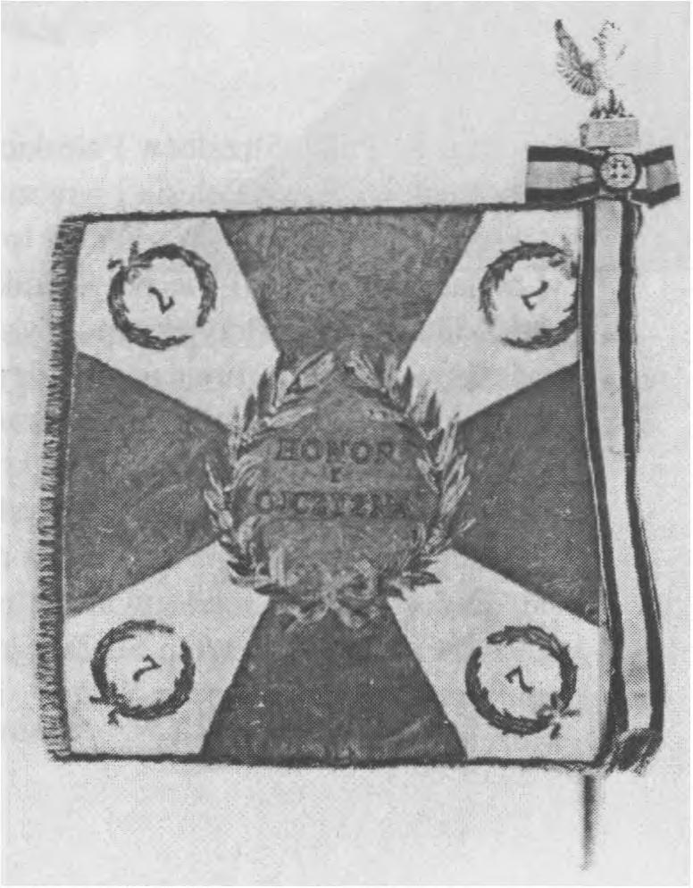 , udekorowany za zasługi bojowe w wojnie 1919-1920
