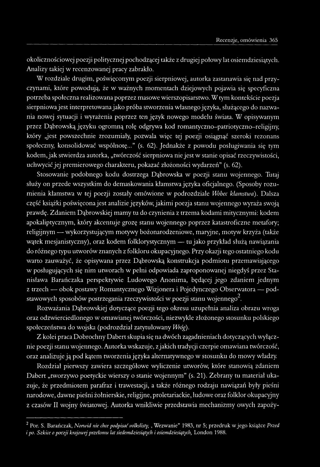 poprzez masowe wierszopisarstwo.