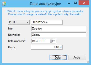 czyć ją na liście, a następnie użyć przycisku [Ctrl+D] lub wybrać polecenie Usuń z menu podręcznego. Nie można usunąć e-deklaracji, która została podpisana, wysłana i potwierdzona.