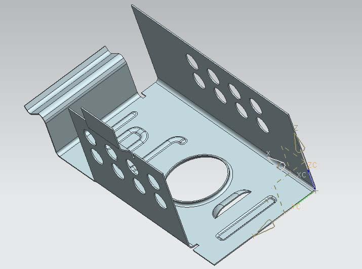 INSTRUKCJA nr 2 DO ĆWICZEŃ LABORATORYJNYCH Modelowanie konstrukcji blaszanych w systemie NX 6.0 Celem instrukcji jest zapoznanie studentów z funkcjami modułu Sheet Metal programu NX 6.