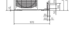 zasilania górnego źródła (sprężarka) o C 58 Zasilanie V 1 x 230 Czynnik chłodniczy - R410A Ilość czynnika chłodniczego kg 2,55 2,9 4,0 Poziom ciśnienia akustycznego (wg EN 11203, w odl.