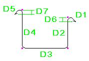 Identyfik ator typu gięcia 42 Kształt gięcia 43 Wymaga haków 180 stopni na obu końcach. 43_2 44 44_2 Wymaga haków na obu końcach.