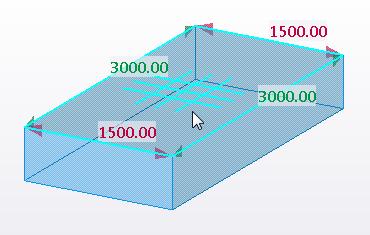 Kliknij ten przycisk Opis Tworzy pręty dla wielobocznego obszaru na płaszczyźnie obiektu. 4.