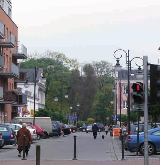 Ulica Kraszewskiego o brzasku 42.