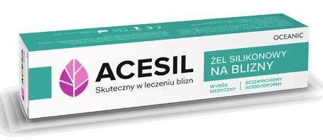 ACESIL I ACESIL COLOR NOWOŚĆ Wyroby medyczne Acesil i Acesil Color przeznaczone
