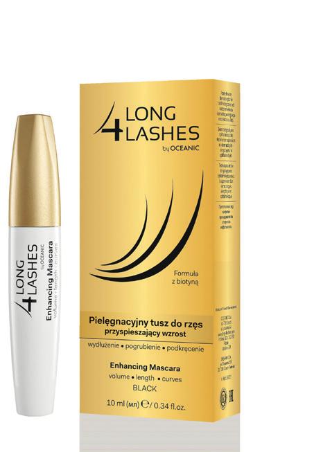 LONG 4 LASHES Seria do rzęs i brwi Dzięki innowacyjnemu podejściu w dziedzinie kosmetologii i zaawansowanej technologii możesz teraz we własnym domu korzystać z