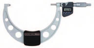 eksploatacyjne Opis 938882 Bateria SR-44 Mikrometr Digimatic IP65 model metryczny Seria 293 Wytrzymały mikrometr metryczny z wyjściem i bez wyjścia danych o niespotykanej dokładności.