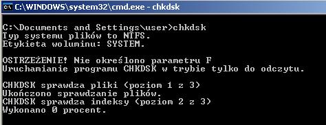 Systemy operacyjne i sieci komputerowe. Ćwiczenia 11 Sprawdź czy polecenie dir widzi ten plik (TWÓRZ.