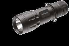 Mactronic took up the challenge of reducing the flashlight s weight without sacrificing range, output and battery life.