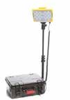 Our rechargeable mobile floodlight Single provides life-saving illumination in seconds and for over 20 hours.