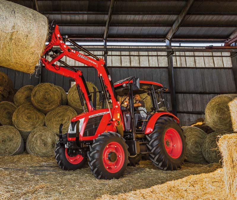 www.zetor.pl SKRZYNIA BIEGÓW Ciągniki Major posiadają w pełni zsynchronizowaną czterobiegową skrzynię przekładniową wyposażoną w rewers oraz trzybiegową skrzynię redukcyjną. Ilość biegów to 12 + 12.