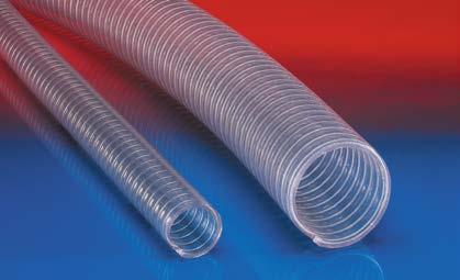 Węże wyciągowo-przesyłowe PVC BARDUC i NORPLAST BARDUC PVC 381 FOOD 1 3 2 FREE OF PHTHALAT Wąż PVC, wąż do przemysłu spożywczego i farmaceutycznego, ciężki, gładki wewnątrz na zewnątrz.