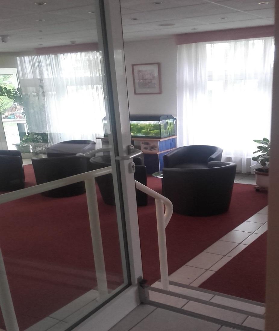 Recepcja czyli serce hotelu Comfort*** W przestronnym lobby Hotelu Comfort*** goście